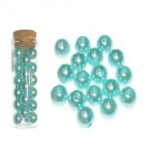 Dekorativne perle modra 2-14