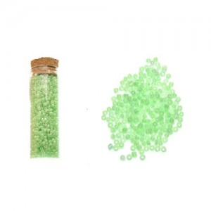 Dekorativne perle zelena 9-7