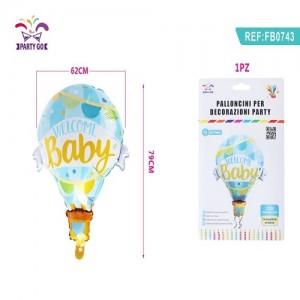 Aluminijasti balon za baby shower 62*79cm