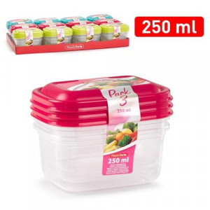 Set posod za hrano 250ml 3/1 REF:11307