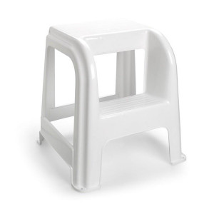 Plastična lestev/stol bela REF:1200301