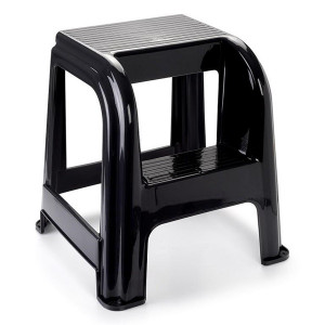 Plastična lestev/stol črna REF:1200302