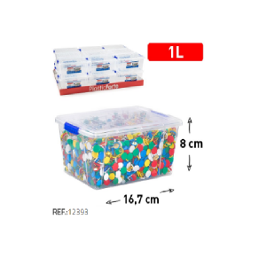 Plastična škatla 1l REF:12393