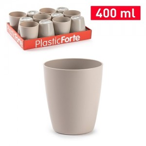 Plastičen kozarec 400ml REF:12838T0
