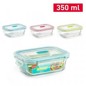 Steklena posoda za hrano clickglass 350ml REF:14172