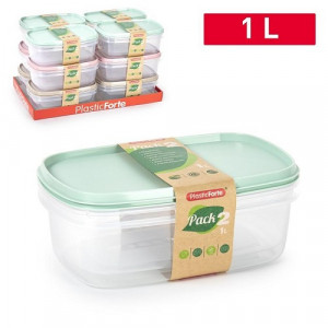 Set posod za hrano 1l 2/1 REF:118741A