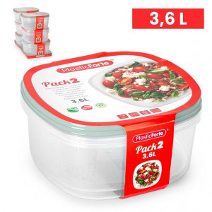 Set posod za hrano 3,6l 2/1 REF:154821A