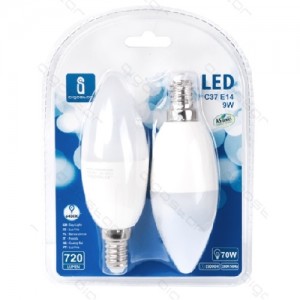 Led žarnica (bela) E14 9W