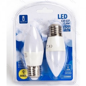 Led žarnica (rumena)E27 4W