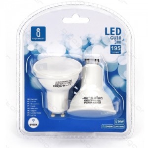 Led žarnica (bela) GU10 3W