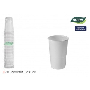 Plastični kozarci 250cc 50/1