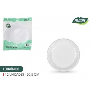 Plastični krožniki 20,5cm 12/1