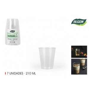 Plastične posodice 210ml 7/1