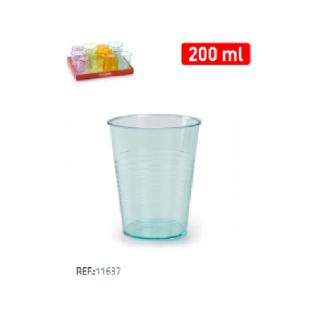 Plastičen kozarec 200ml REF:11637