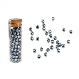 Dekorativne perle srebrna 1-20