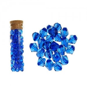 Dekorativne perle modra 5-8