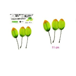 Dekorativni listi na žici 9/1  11 cm