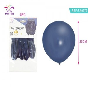 Balon 25cm 8/1 črna