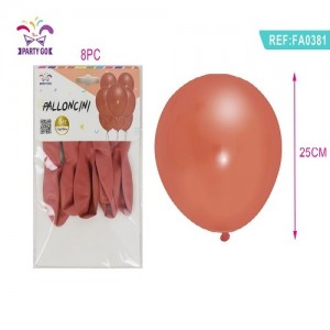 Balon 25cm 8/1