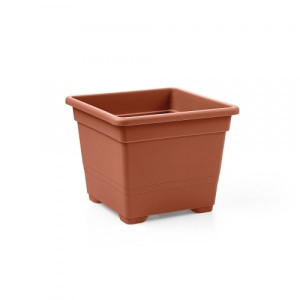 Cvetlični lonček VA006 38cm rjava