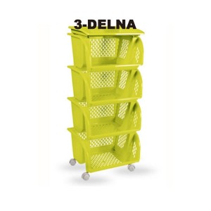 3-delna košara