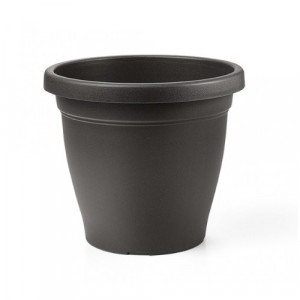 Cvetlični lonček VA018 18cm temno siva