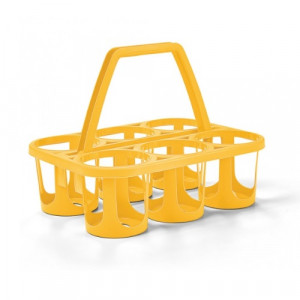 Plastična košara za steklenice CL005