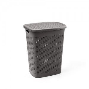 Košara za perilo s pokrovom PB007 47l