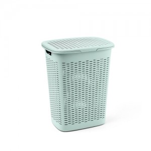 Košara za perilo s pokrovom PB007 47l