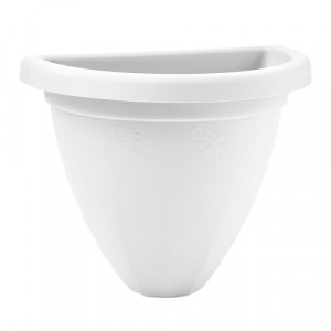 Cvetlični lonček GE001 25cm bela