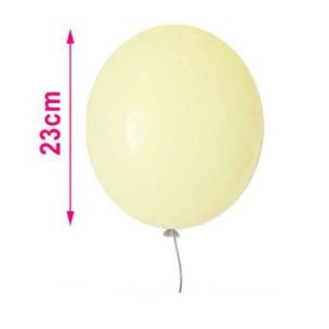 Balon 23cm 8/1 bež