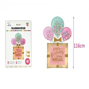 baloni happy birthday 116cm