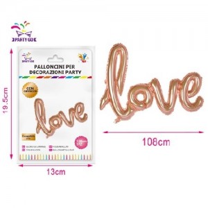 Balon love 108cm