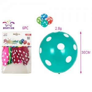  Balon 30cm 6/1