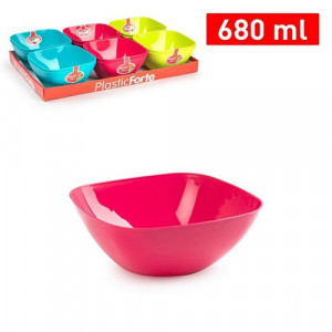 Plastična skleda pravokotna 680ml REF:12219