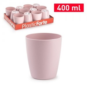 Plastičen kozarec 400ml REF:12838A6