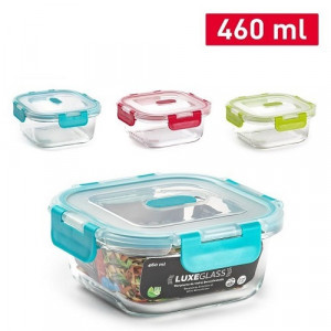Steklena posoda za hrano luxeglass 460ml REF:14160