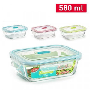 Steklena posoda za hrano clickglass 560ml REF:14173