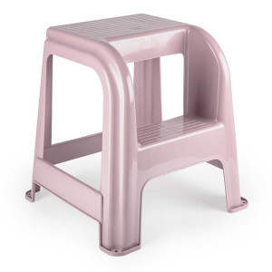 Plastična lestev/stol roza REF:12003A6