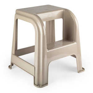 Plastična lestev/stol taupe REF:12003T0