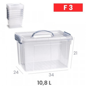 Plastična škatla F3 10,8l REF:15450CT
