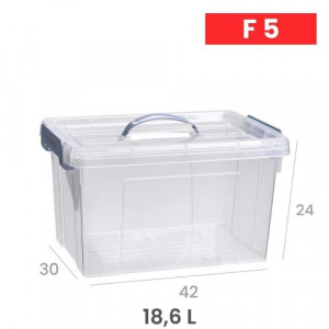 Plastična škatla F5 18,6l REF:15452CT