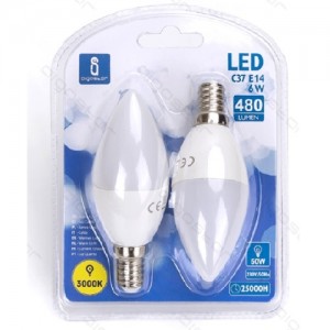 Led žarnice (rumena) E14 6W