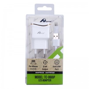 Polnilec TC-068IP 8dvojni usb)