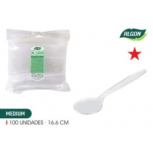 Plastične žlice 16,6cm 100/1