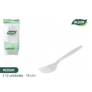 Plastične vilice 18cm 12/1