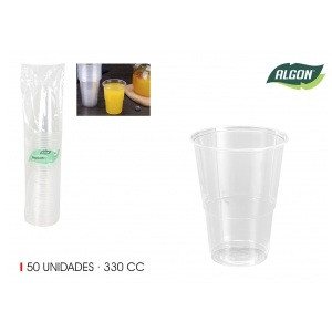 Plastični kozarci 330cc 50/1