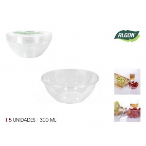 Plastične posodice 300ML 5/1