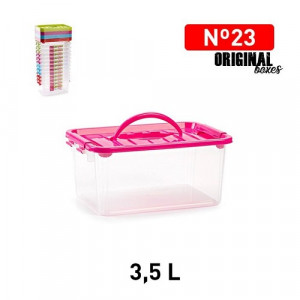 Plastični kovček z ročajem N°23 3,5l REF:11667