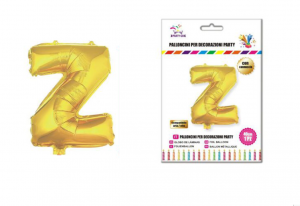Balon črka Z-40 cm-Zlata